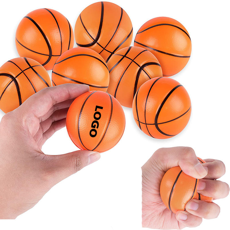Squeezable Anti-Stress Basketball Squeezable Anti-Stress Basketball