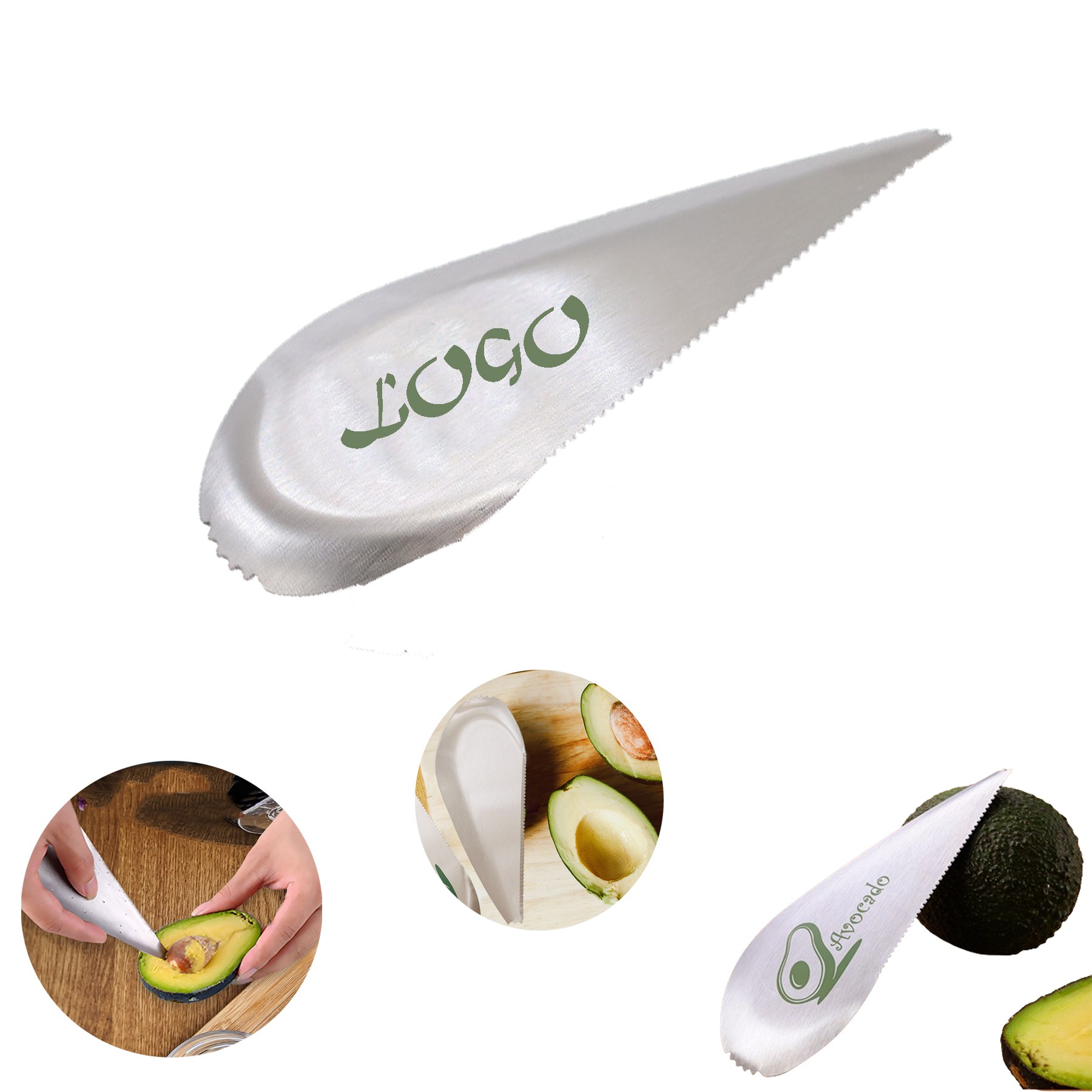 Stainless Steel Avocado Slicer