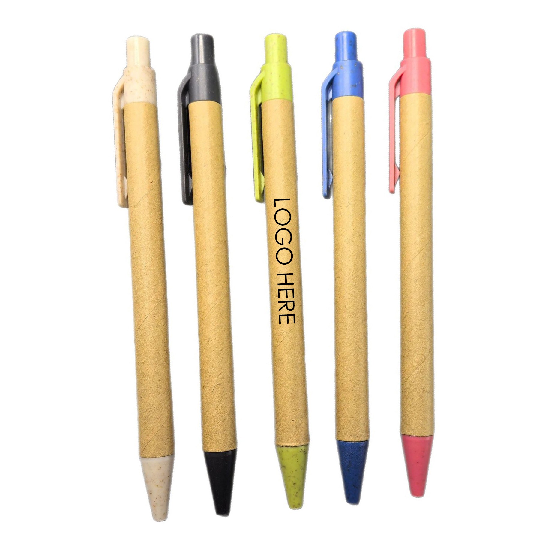 Eco Paper Wheat Straw Ballpoint Pen