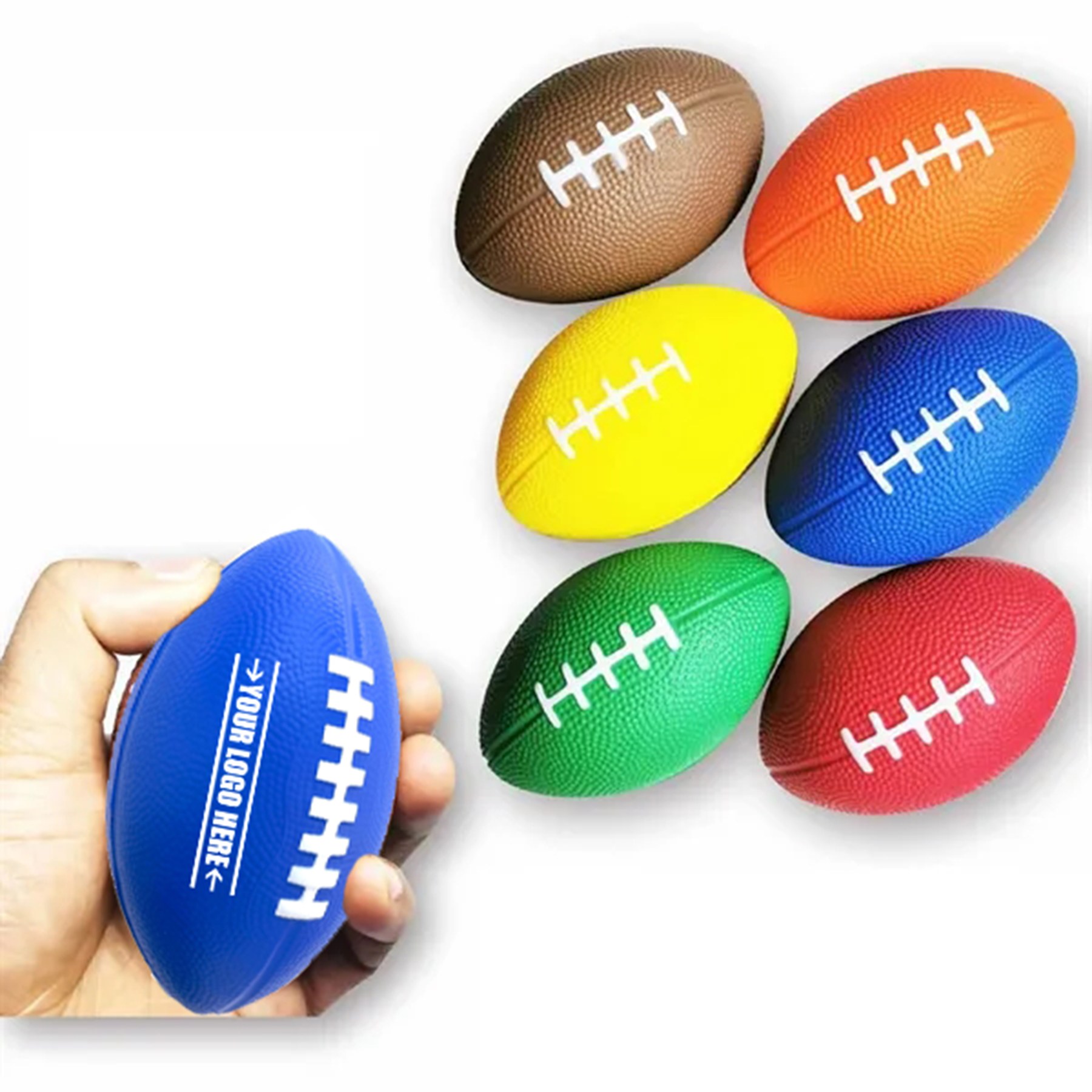 Mini Football Foam Stress Balls