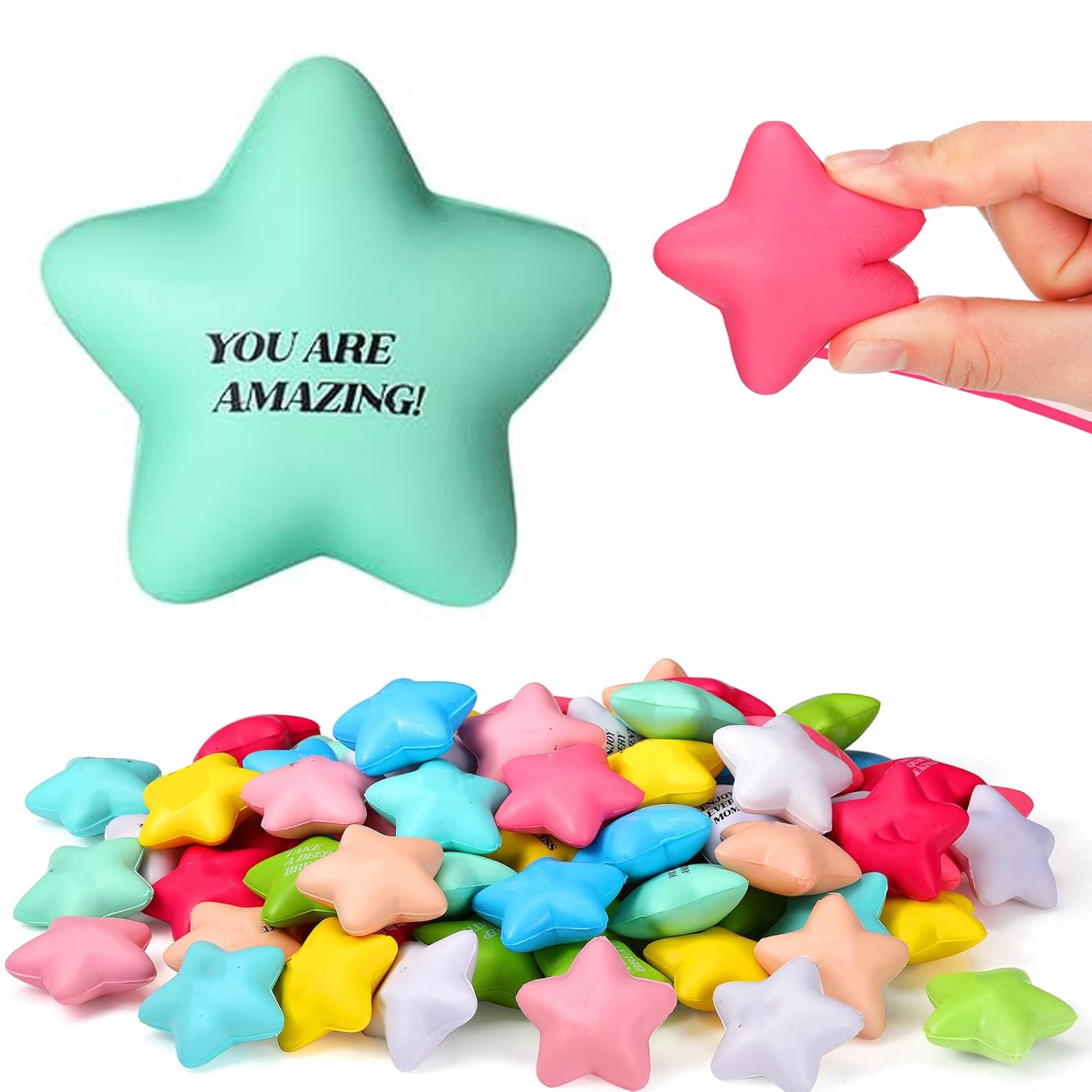 Star Shape Stress Relief Balls