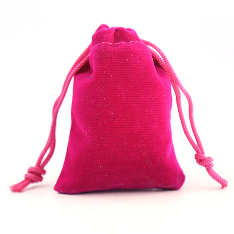 Drawstring Velvet Gift Packaging Pouch