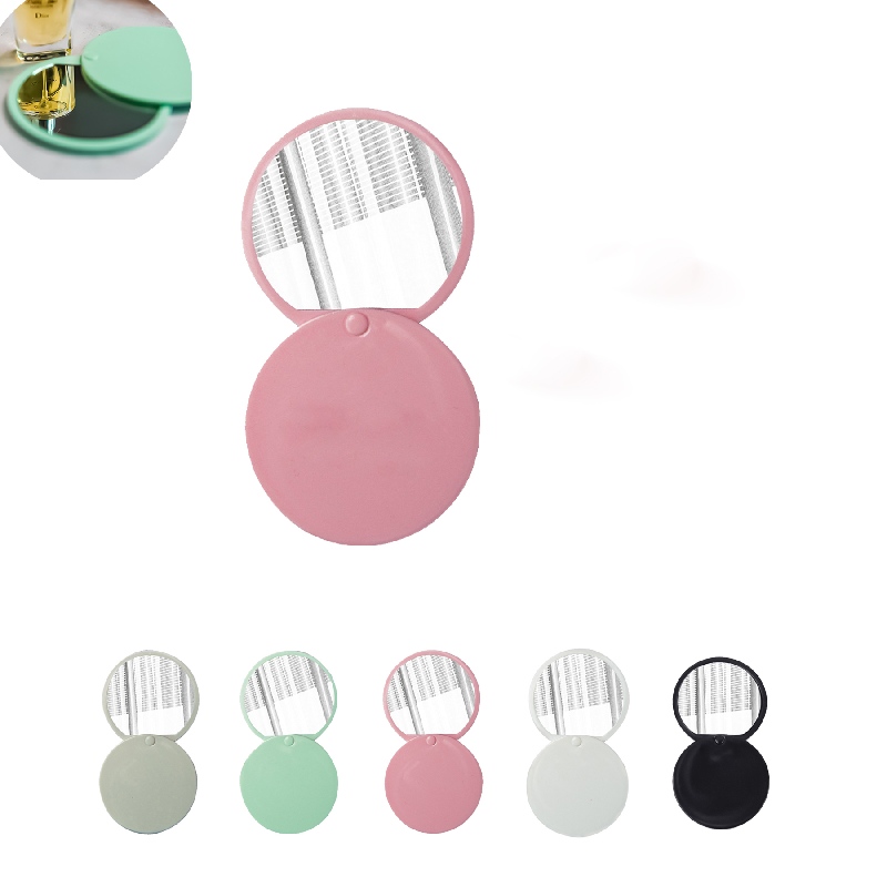 Round Compact Mirror with sliding cover