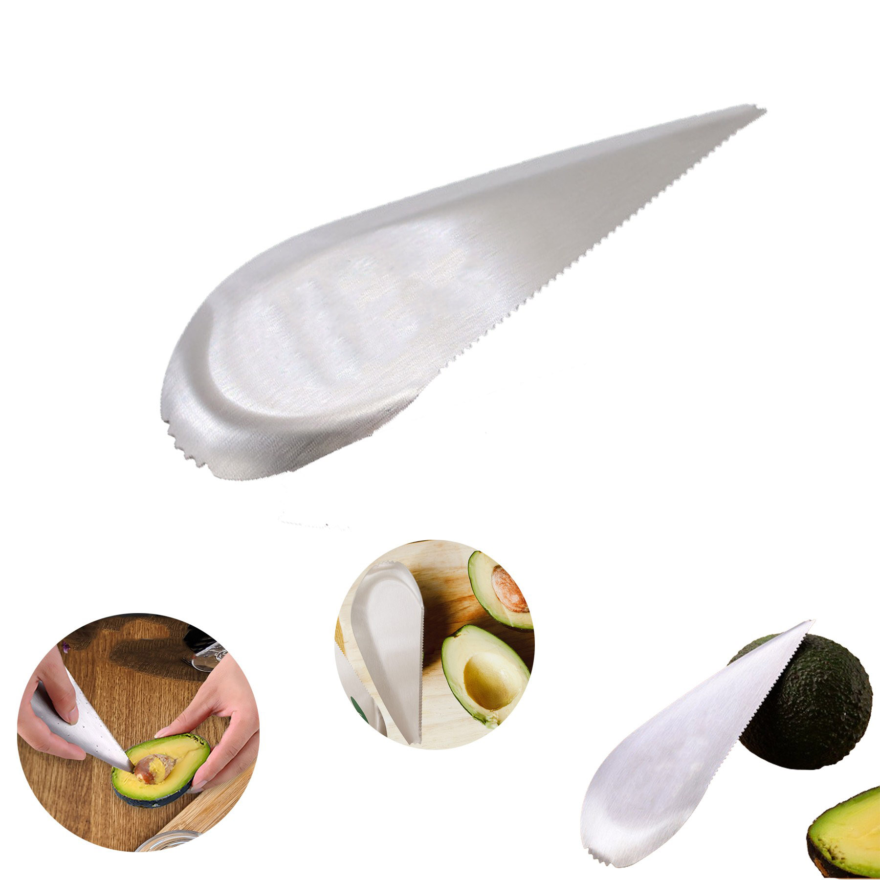 Stainless Steel Avocado Slicer Stainless Steel Avocado Slicer